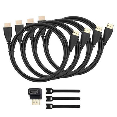 PG4PHK1 - Perlesmith 4er-Pack High-Speed-HDMI-Kabel