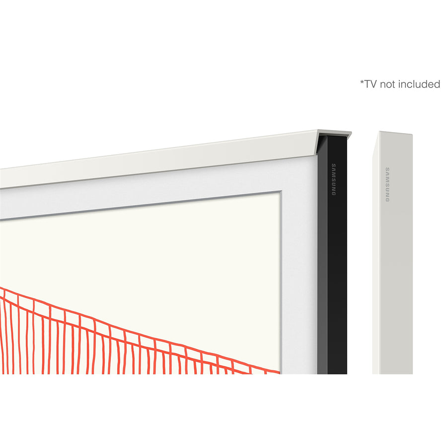 Samsung 55" The Frame Bezel for 55LS03A/B/D/F  -  White Beveled