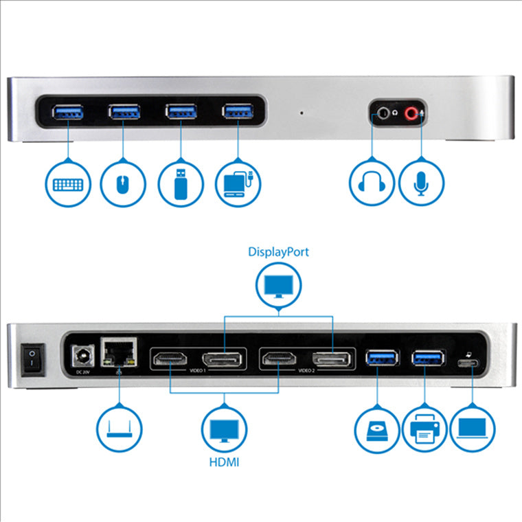 StarTech.com DK30A2DH