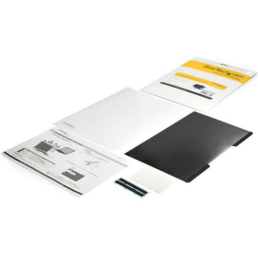 StarTech.com PRIVSCNMAC15 Laptop Privacy Screen for 15 inch MacBook Pro & MacBook Air - Magnetic Removable Security Filter - Blue Light Reducing Screen Protector 16:10 - Matte/Glossy - +/-30 Degree