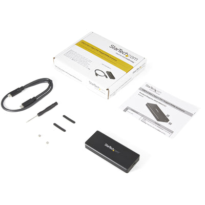 StarTech.com M2E1BRU31C - Enclosure - M.2 NVMe PCIe SSD - USB-C
