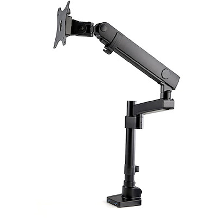 Single Monitor Arm with USB Ports