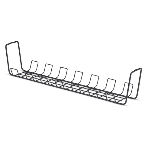 StarTech.com Under Desk Cable Management Tray Black