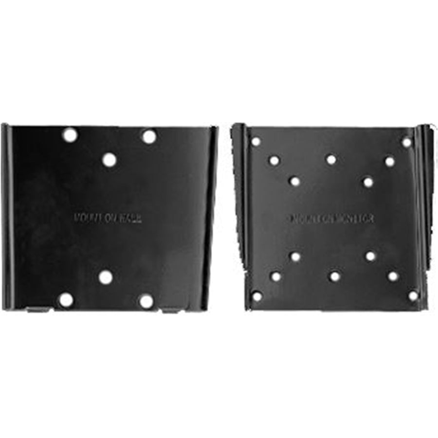 Brateck LCD-WMB201 13''-27'' Superflache Monitor-Wandhalterung Unterstützt VESA 75x75 & 100x100 - Max. Traglast: 30kg - Kompatibel mit Curved Displays - Farbe: Schwarz