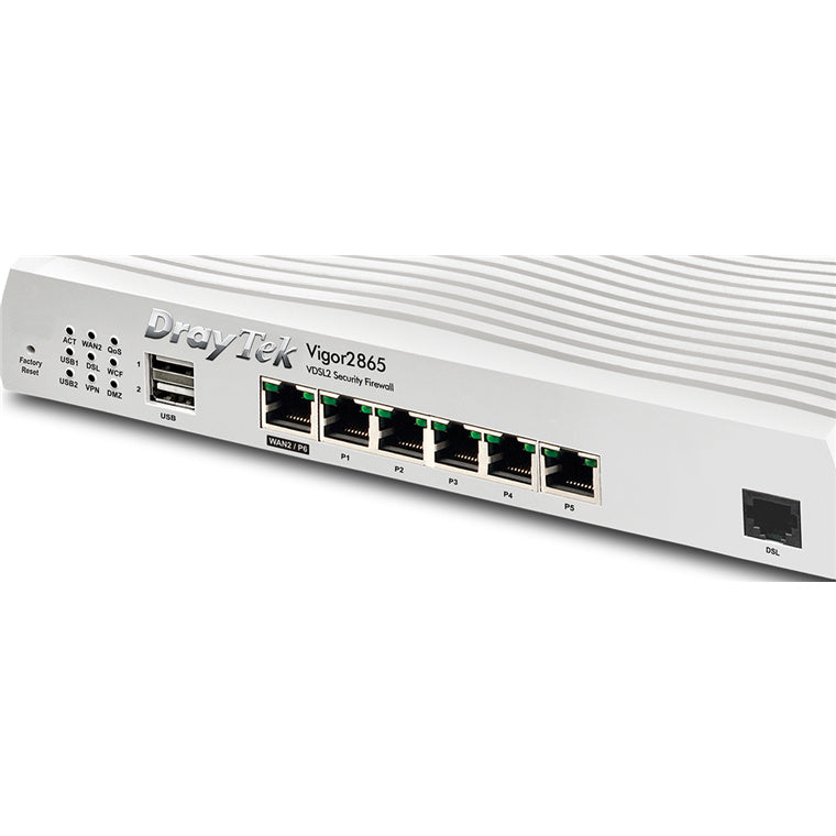 DrayTek DV2865 - ADSL / VDSL / UFB Router with Firewall and VPN