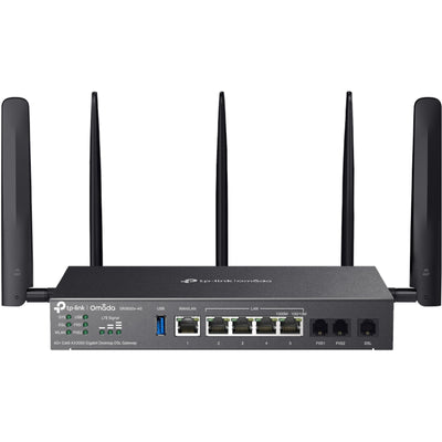 TP-Link Omada DR3650v-4G  4G+ CAT6 Gigabit Multi-WAN VPN ADSL/VDSL Gateway with Dual-Band WiFi 6 AX3000