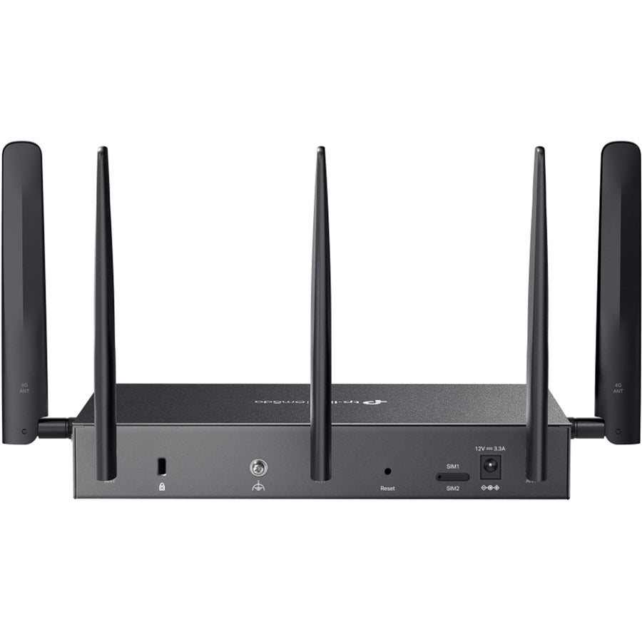 TP-Link Omada DR3650v-4G  4G+ CAT6 Gigabit Multi-WAN VPN ADSL/VDSL Gateway with Dual-Band WiFi 6 AX3000