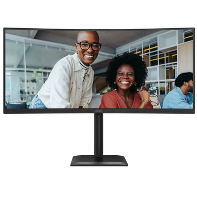 AOC  CU34E4C/75 34" WQHD 120Hz USB-C 90W Curved Ultrawide Business Monitor With 5 years Warranty