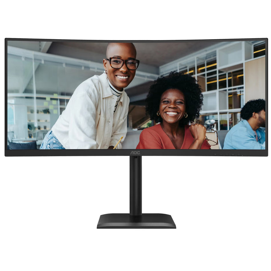 AOC  CU34E4C/75 34" WQHD 120Hz USB-C 90W Curved Ultrawide Business Monitor With 5 years Warranty