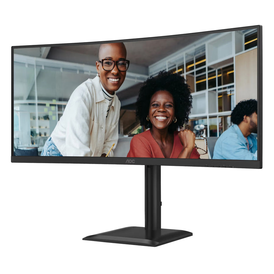 AOC  CU34E4C/75 34" WQHD 120Hz USB-C 90W Curved Ultrawide Business Monitor With 5 years Warranty