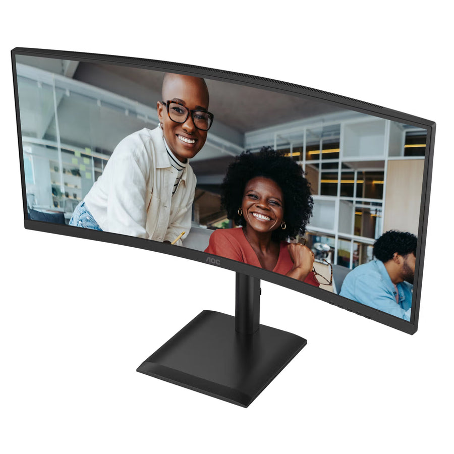AOC  CU34E4C/75 34" WQHD 120Hz USB-C 90W Curved Ultrawide Business Monitor With 5 years Warranty