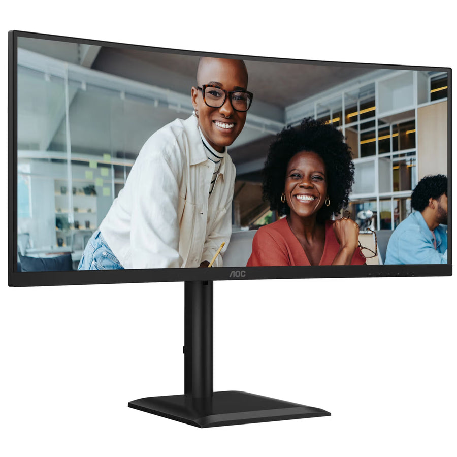 AOC  CU34E4C/75 34" WQHD 120Hz USB-C 90W Curved Ultrawide Business Monitor With 5 years Warranty