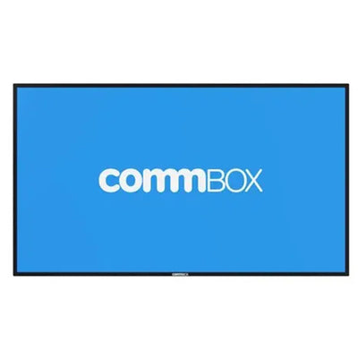 Commbox A11 86" 4K Smart Digital Signage Display - 3840x2160, 450nits, 24x7, Landscape & Portrait, Android 11
