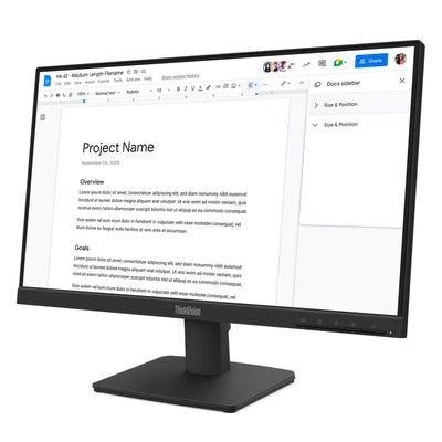 Lenovo S22-4E 21.5IN FHD (VGA+HDMI) 3YR