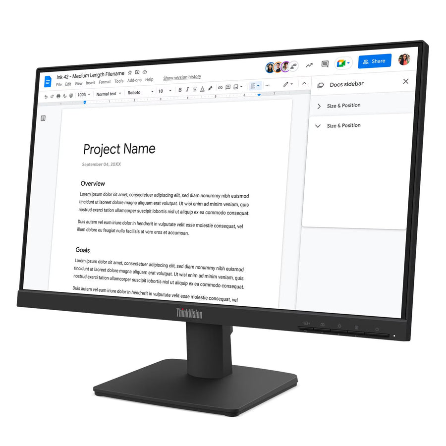 Lenovo S22-4E 21.5IN FHD (VGA+HDMI) 3YR