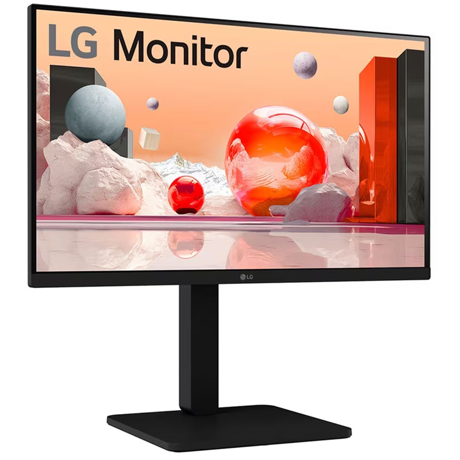 LG  24BA550-B 24" Full HD IPS 100Hz Business Monitor with Built-in Power and Speaker