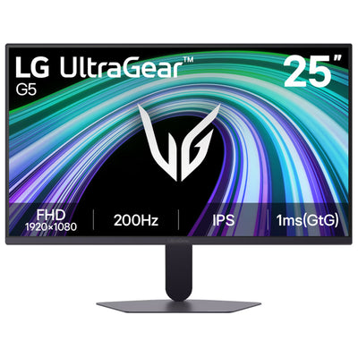 LG UltraGear 25G523B-B 25" FHD 200Hz IPS Gaming Monitor