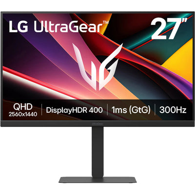 LG UltraGear 27G640A-B 27" QHD 300Hz Gaming Monitor