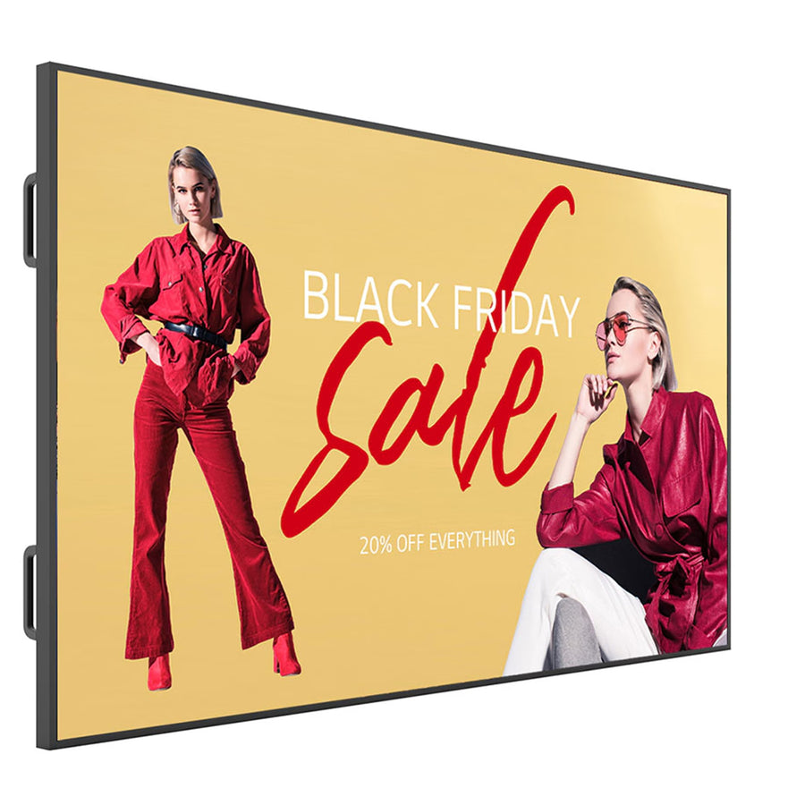 LG 110UM5K-B 110" UHD Digital Signage Display - 16x7 , 500nit ,  Speaker ,   Landscape , ( Damage box unit for clearance , no back order )
