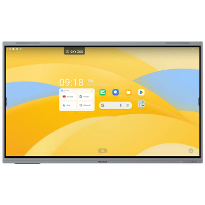 Maxhub CVTE MAXHUB E series E8630 86" Interactive Touch Display Screen size: 86" 4K Resolution Android 13 system 8GB RAM, 64GB ROM IR Touch, 40 touch points 2 x 20W speaker