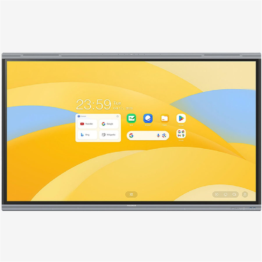Maxhub U3 Series U6530 65" 4K Intelligent Education Touch Screen with Android 13 - Built-in 8 Microphone Array, 2.2 Channel Speaker, Google EDLA Certified