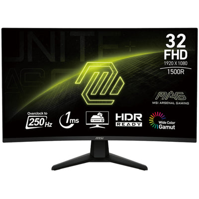 MSI MAG 32C6X 31.5" FHD 250Hz Curved Gaming Monitor
