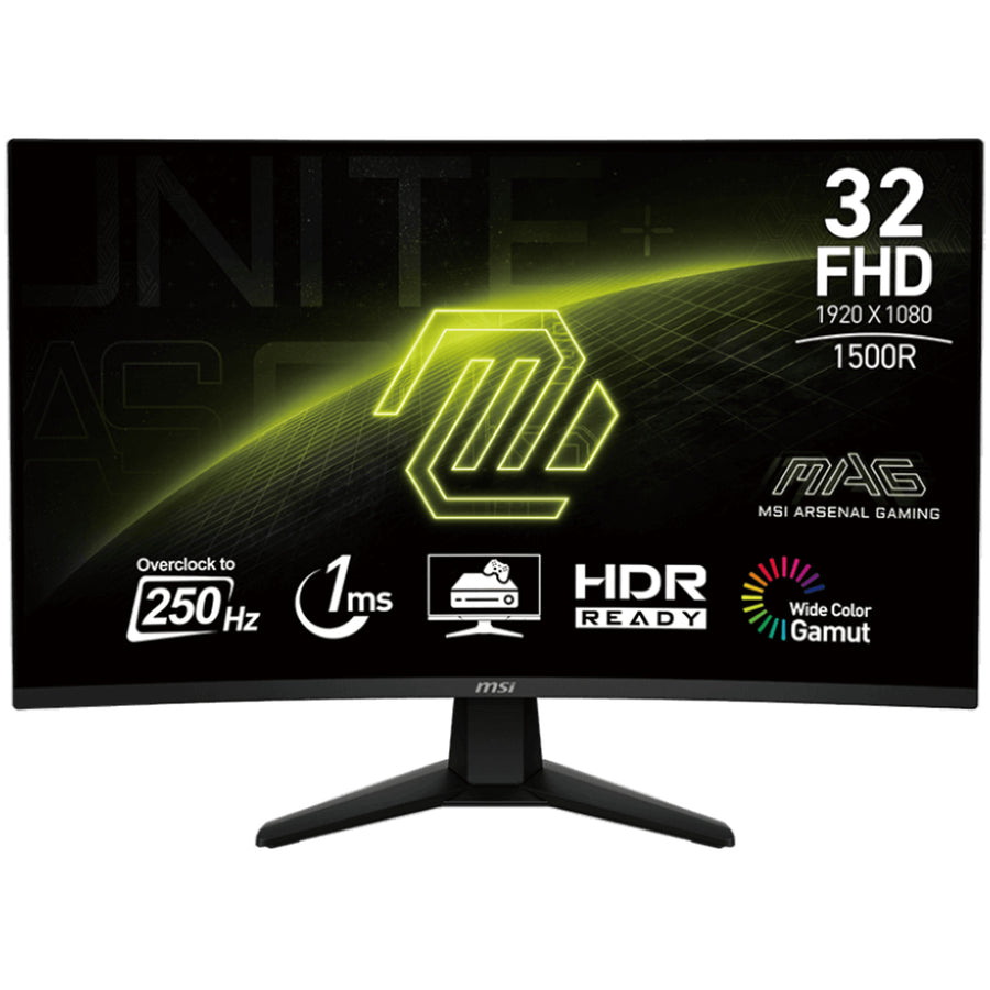 MSI MAG 32C6X 31.5" FHD 250Hz Curved Gaming Monitor