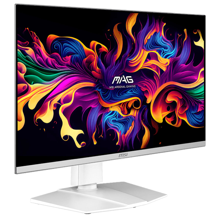 MSI MAG 272QPW QD-OLED X28 27" QHD 280Hz OLED Gaming Monitor - White