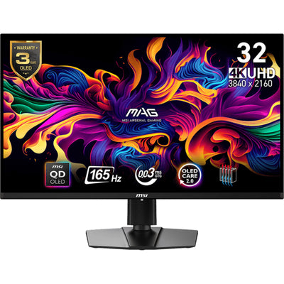 MSI MAG 321UP QD-OLED 32" 4K 165Hz OLED Gaming Monitor