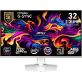 MSI MPG 321URXW QD-OLED 32" 4K 240Hz OLED Gaming Monitor - White — image 1