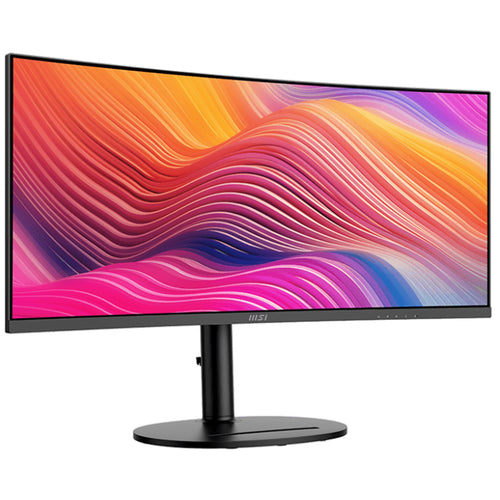 MSI Modern MD342CQP 34" Ultrawide Curved USB-C Business Monitor - Black