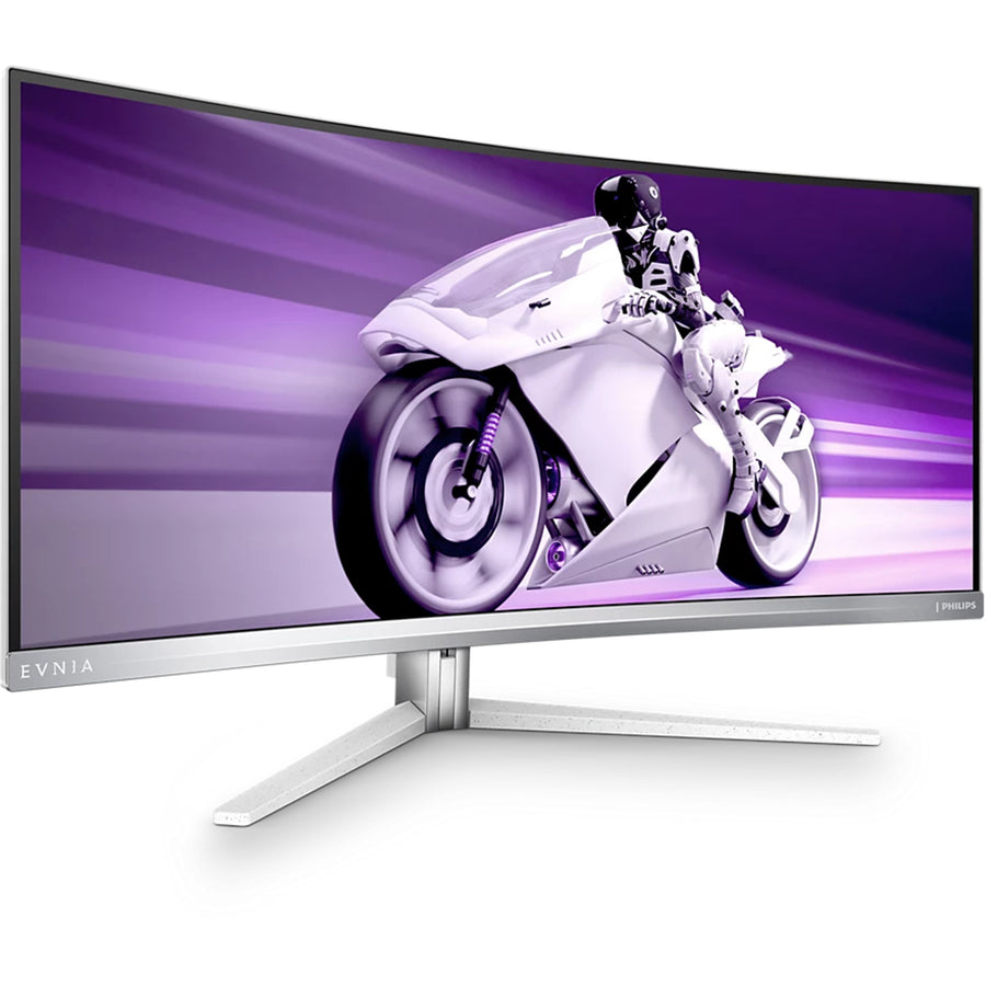Philips Evnia 34M2C8600 34" Curved Ultrawide 175Hz OLED Gaming Monitor -  White Color