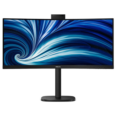 PHILIPS 34B2U3600CH/75 34" 21:9 CURVE WQHD, HDMI,DP,USB-C,RJ45,SPKR,PD,WEBCAM,H/ADJ,4YR