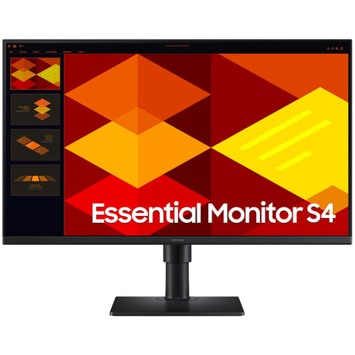 LS27D402GEEXXY - SAMSUNG S4 S402GD 27" (16:9) FHD IPS MONITOR, 100HZ, DP, HDMI(2), USB(2), H/ADJ, 3YR