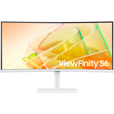 Samsung LS34C650TAEXXY - 34 UWQHD 1000R 100Hz Speakers white