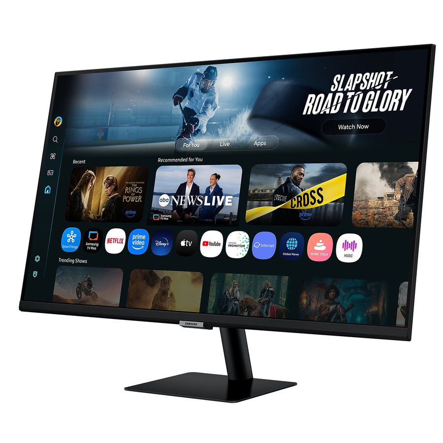 Samsung M7 32" 4K UHD New AI Smart Monitor - Black