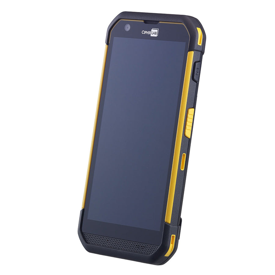 CipherLab RS36 5.5" Touchscreen Handheld Computer - 4GB RAM+64GB Android 14 - Standard Range 2D Imager (SE4770), LTE/GPS - 6000mAh Battery - USB Snap-On Kit - Screen Protector & Rubber Boot