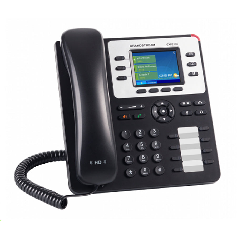 GXP2130 - Grandstream GXP2130 VoIP Phone with 2.8 inch Colour LCD screen