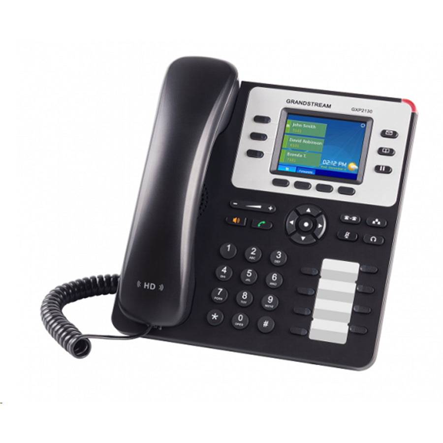 GXP2130 - Grandstream GXP2130 VoIP Phone with 2.8 inch Colour LCD screen