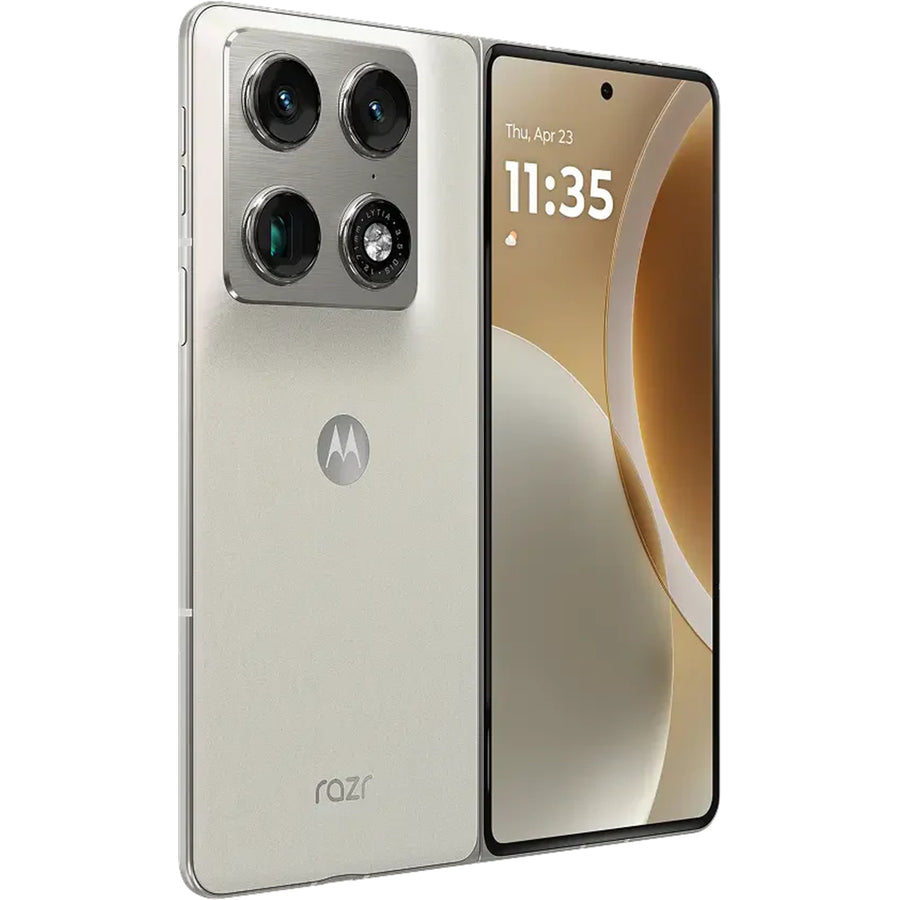 Motorola Razr Fold  Smartphone - 12GB + 256GB - PANTONE Lily White