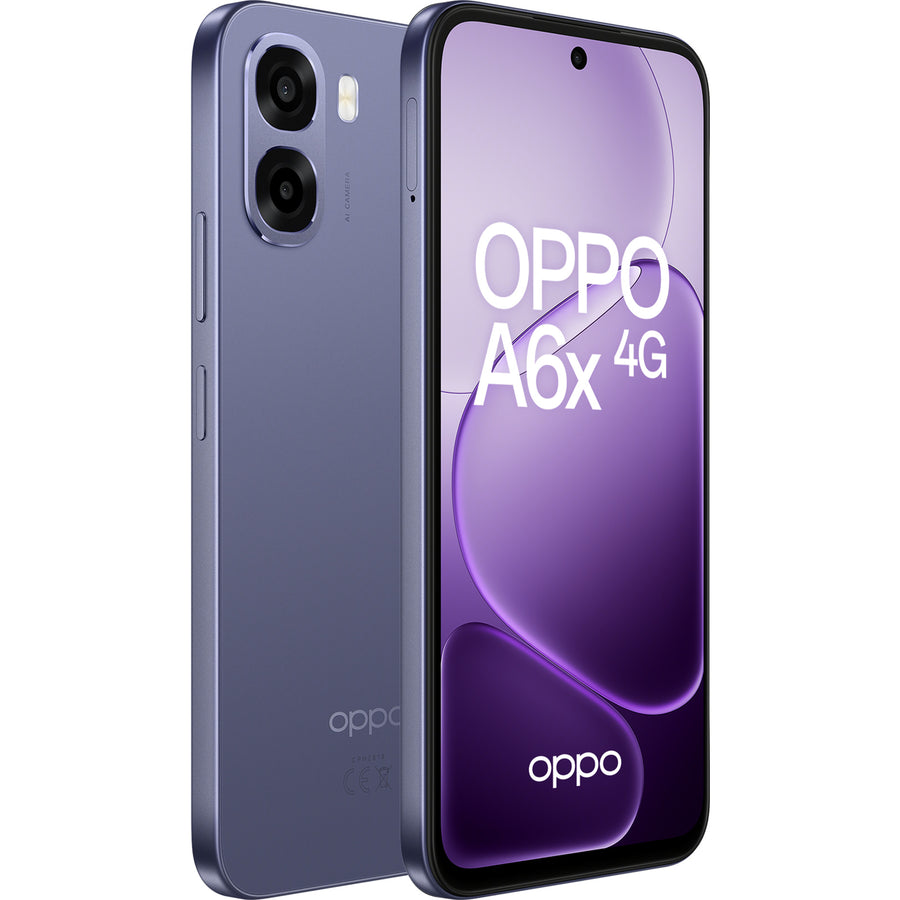 OPPO A6x 4G Dual SIM Smartphone - 4GB+128GB - Plum Purple