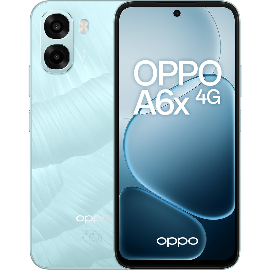 OPPO A6x 4G Dual SIM Smartphone - 4GB+128GB - Ice Blue