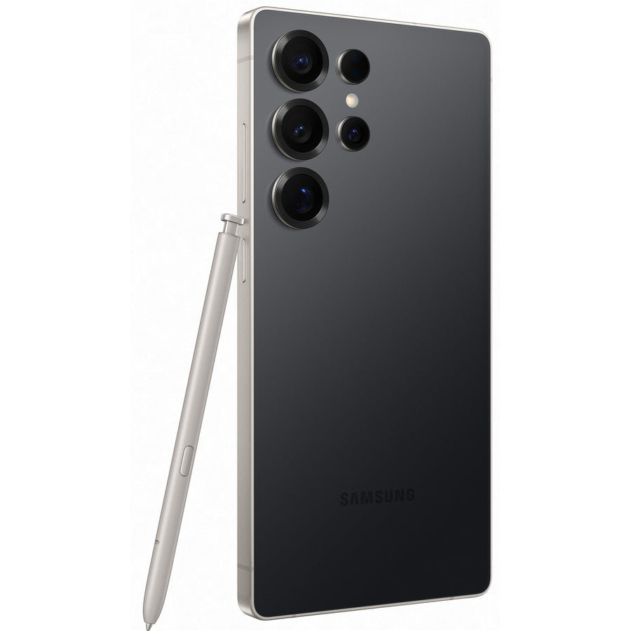 Samsung Galaxy S25 Ultra 5G Dual SIM Smartphone- 12GB+256GB - TITANIUM BLACK & Torras Haru Sticker Kit