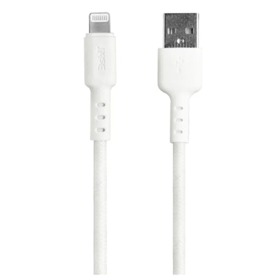 3S-1927 - 3sixT Tough USB-A to Lightning Cable 1.2m ? White