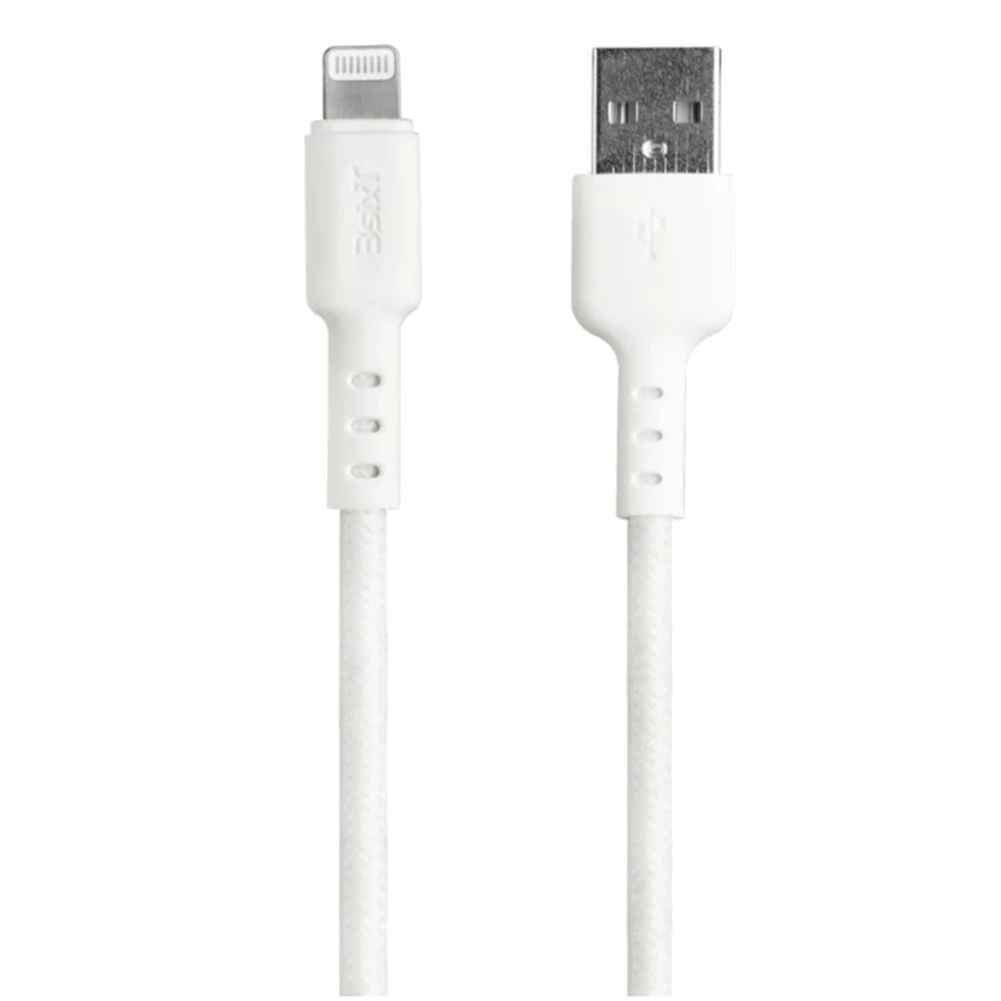 3S-1927 - 3sixT Tough USB-A to Lightning Cable 1.2m ? White