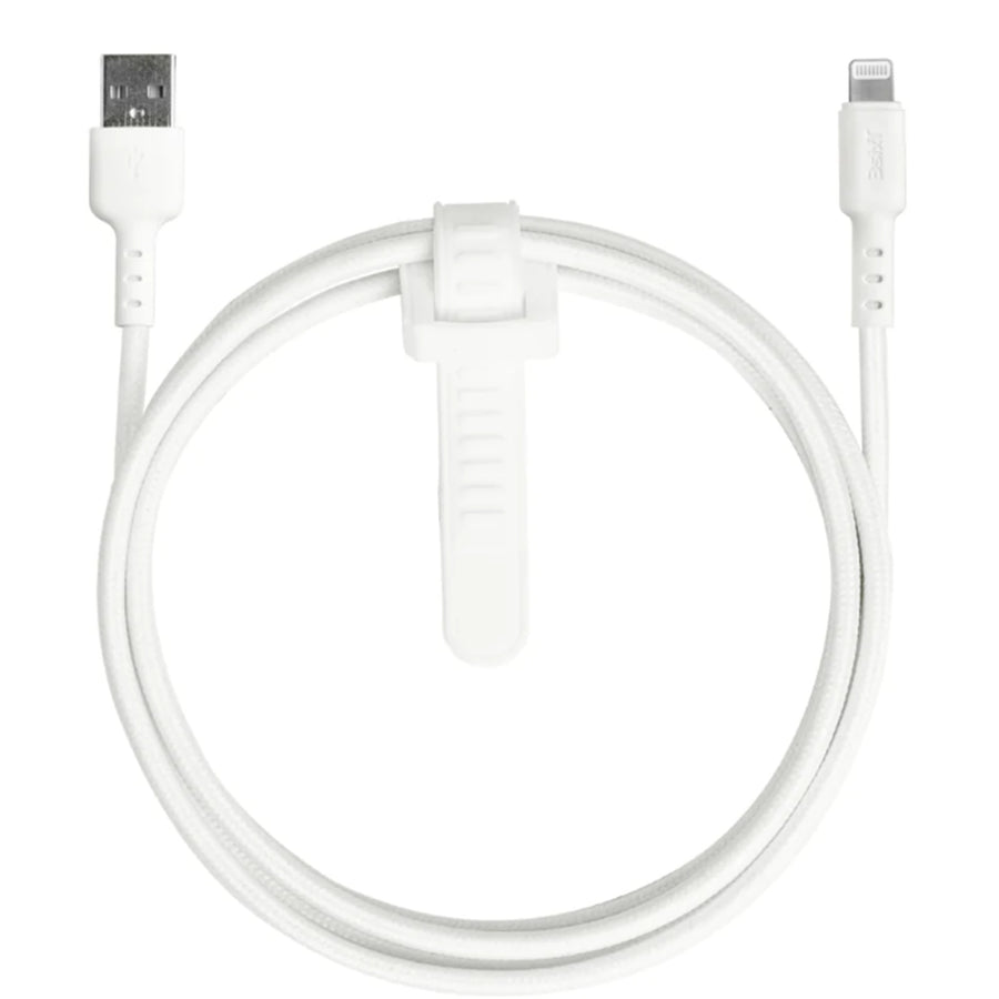 3S-1927 - 3sixT Tough USB-A to Lightning Cable 1.2m ? White