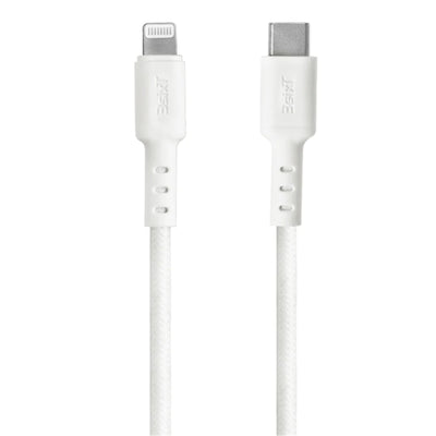 3S-1928 - 3sixT Tough USB-C to Lightning Cable 1.2m - White