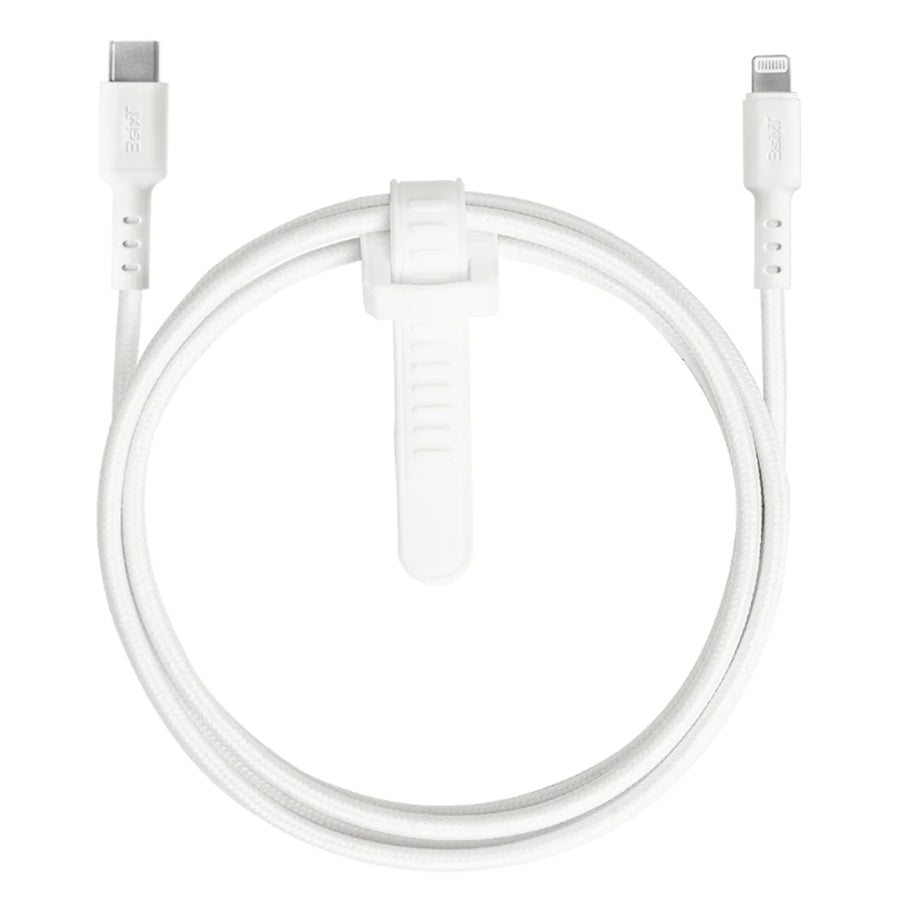 3S-1928 - 3sixT Tough USB-C to Lightning Cable 1.2m - White