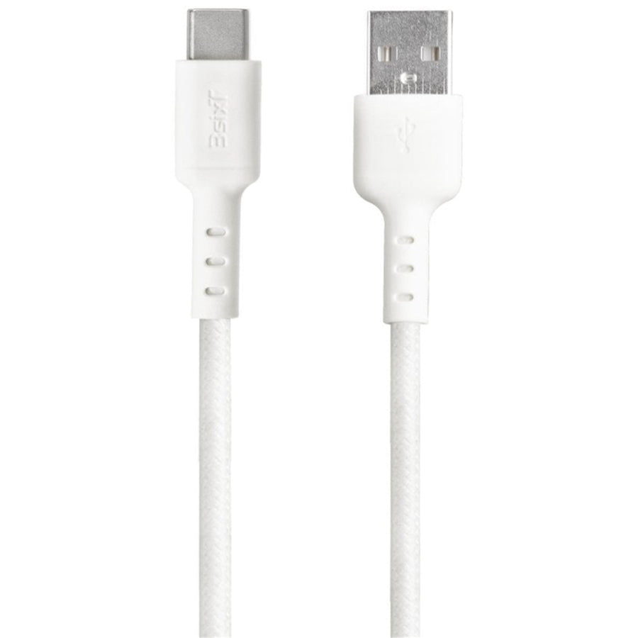 3S-1929 - 3sixT Tough USB-A to USB-C (v2.0) Cable 1.2m - White
