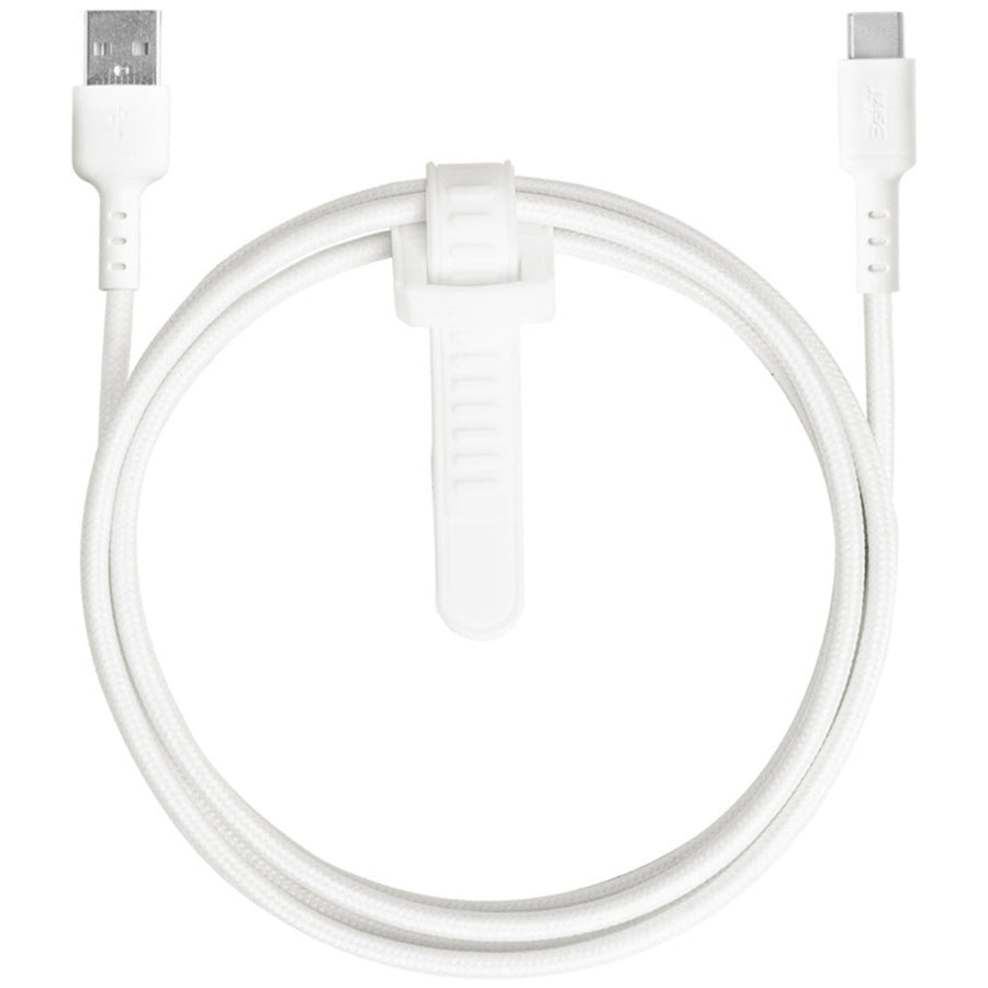 3S-1929 - 3sixT Tough USB-A to USB-C (v2.0) Cable 1.2m - White